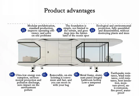 Capsule homes for sale